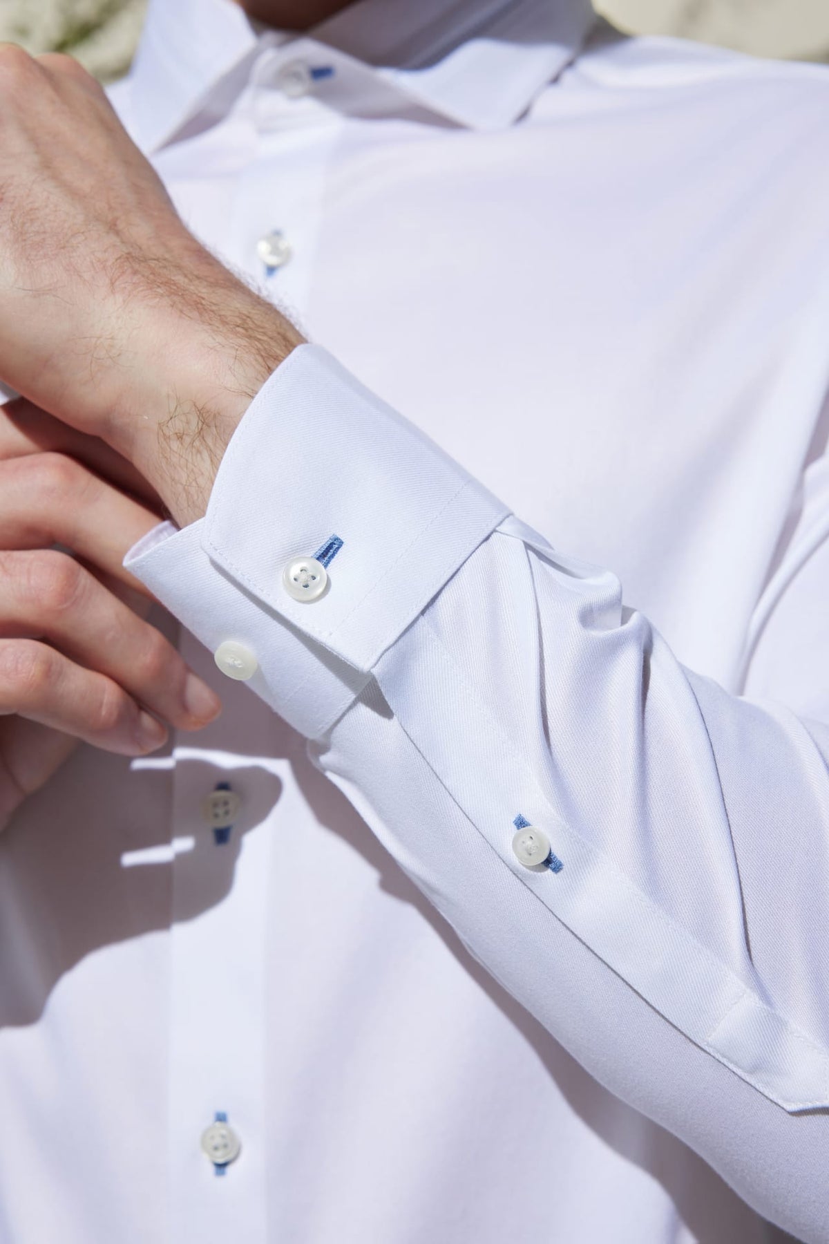 G2000 - Shirts - Non-Iron Cotton Stretch Smart Fit Fine Twill Shirt with Design Detail