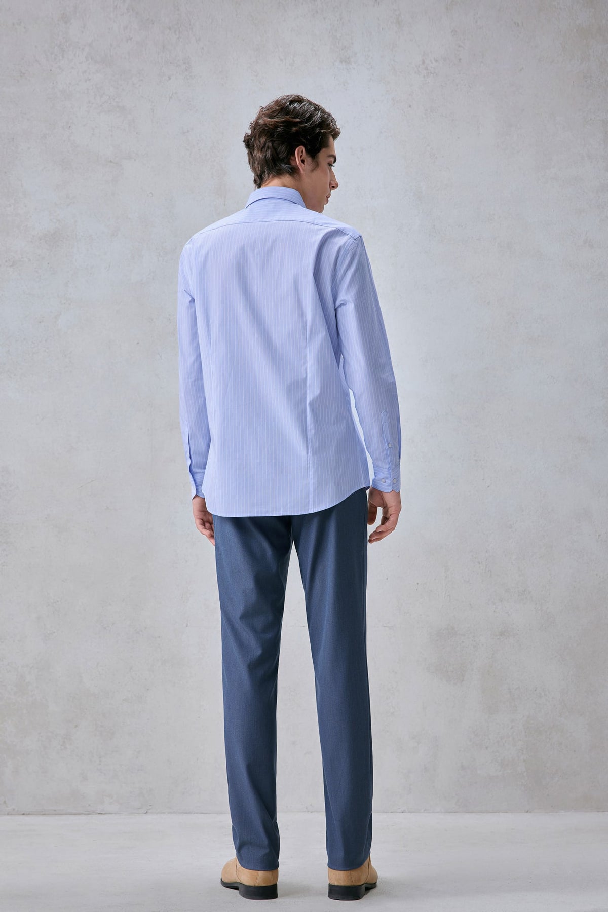 G2000 - Shirts - Non-Iron Easy Care Stripe Smart Fit Shirt
