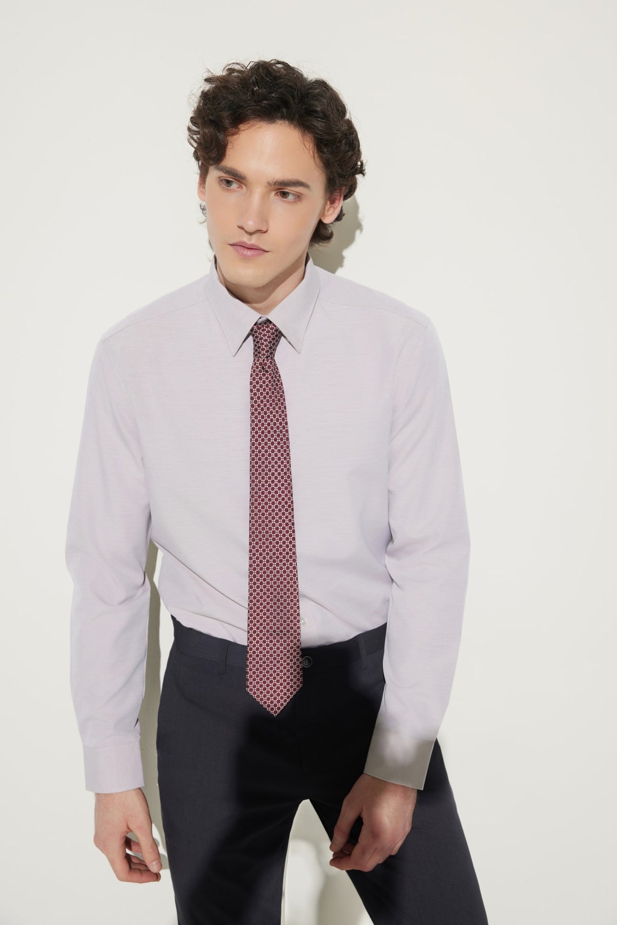 G2000 - Shirts - Non-Iron Dry Smart Fit Semi Solid Shirt