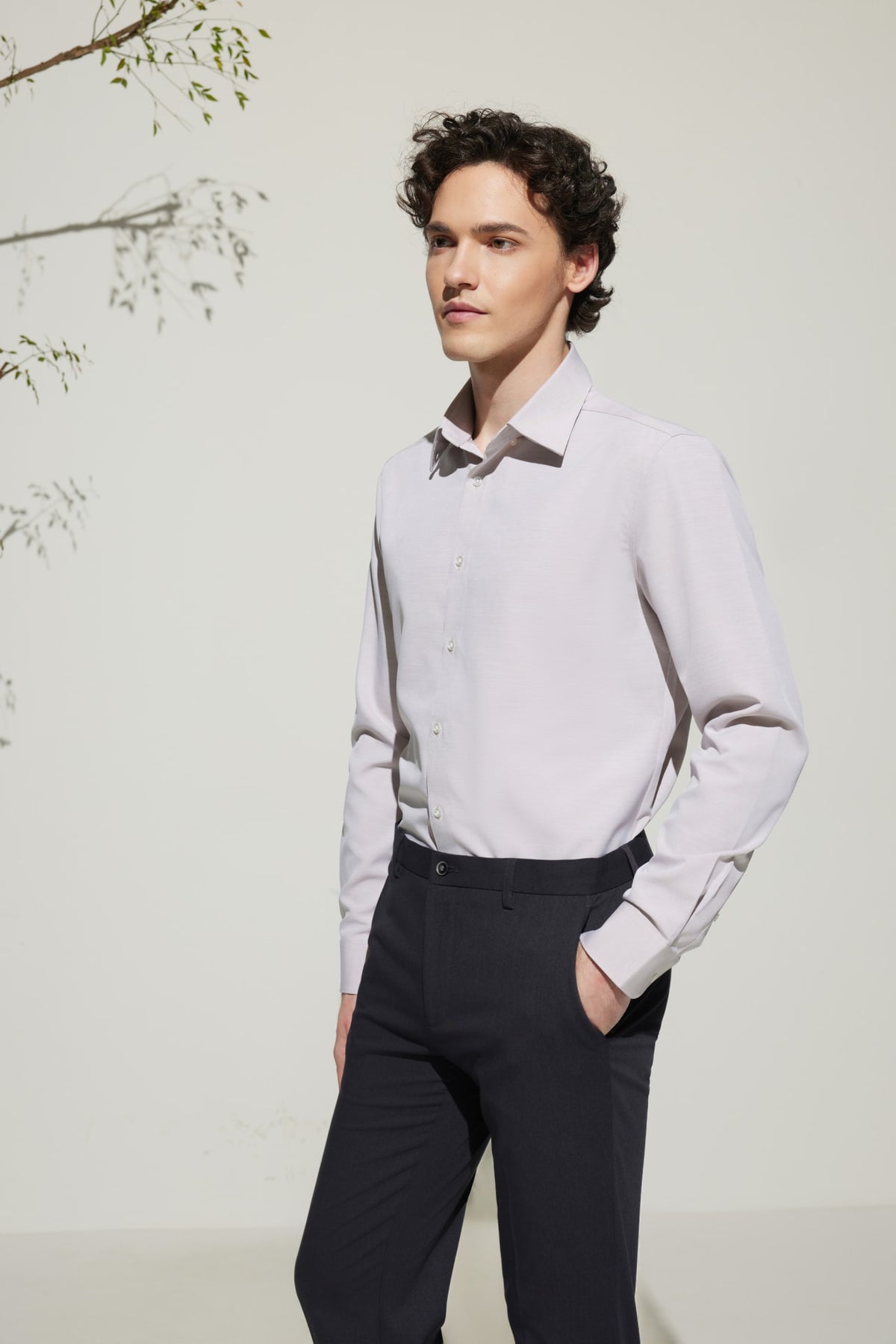 G2000 - Shirts - Non-Iron Dry Smart Fit Semi Solid Shirt