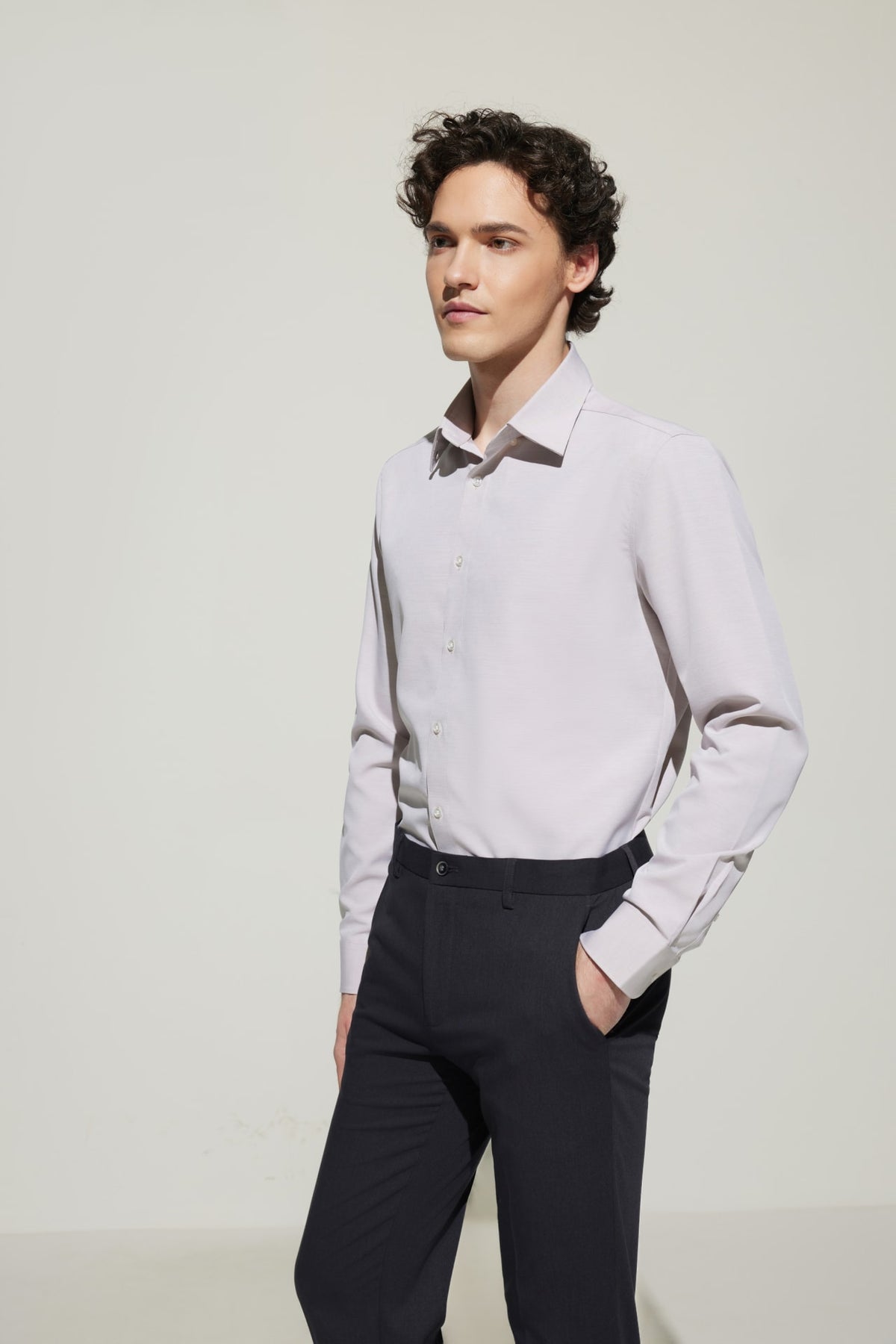 G2000 - Shirts - Non-Iron Dry Smart Fit Semi Solid Shirt