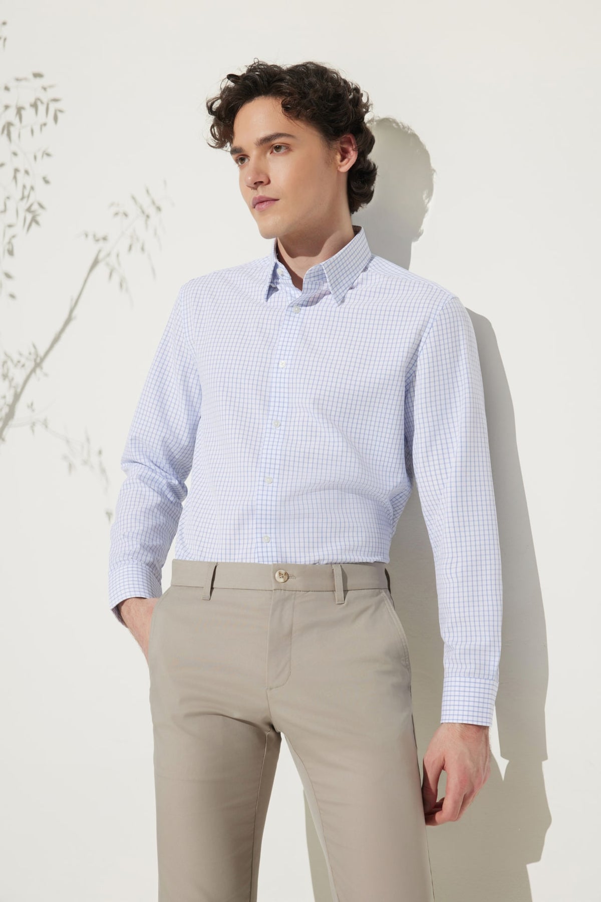 G2000 - Shirts - Non-Iron Dry Smart Fit Check Shirt