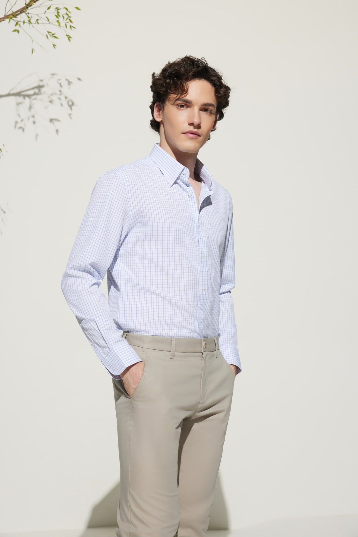G2000 - Shirts - Non-Iron Dry Smart Fit Check Shirt