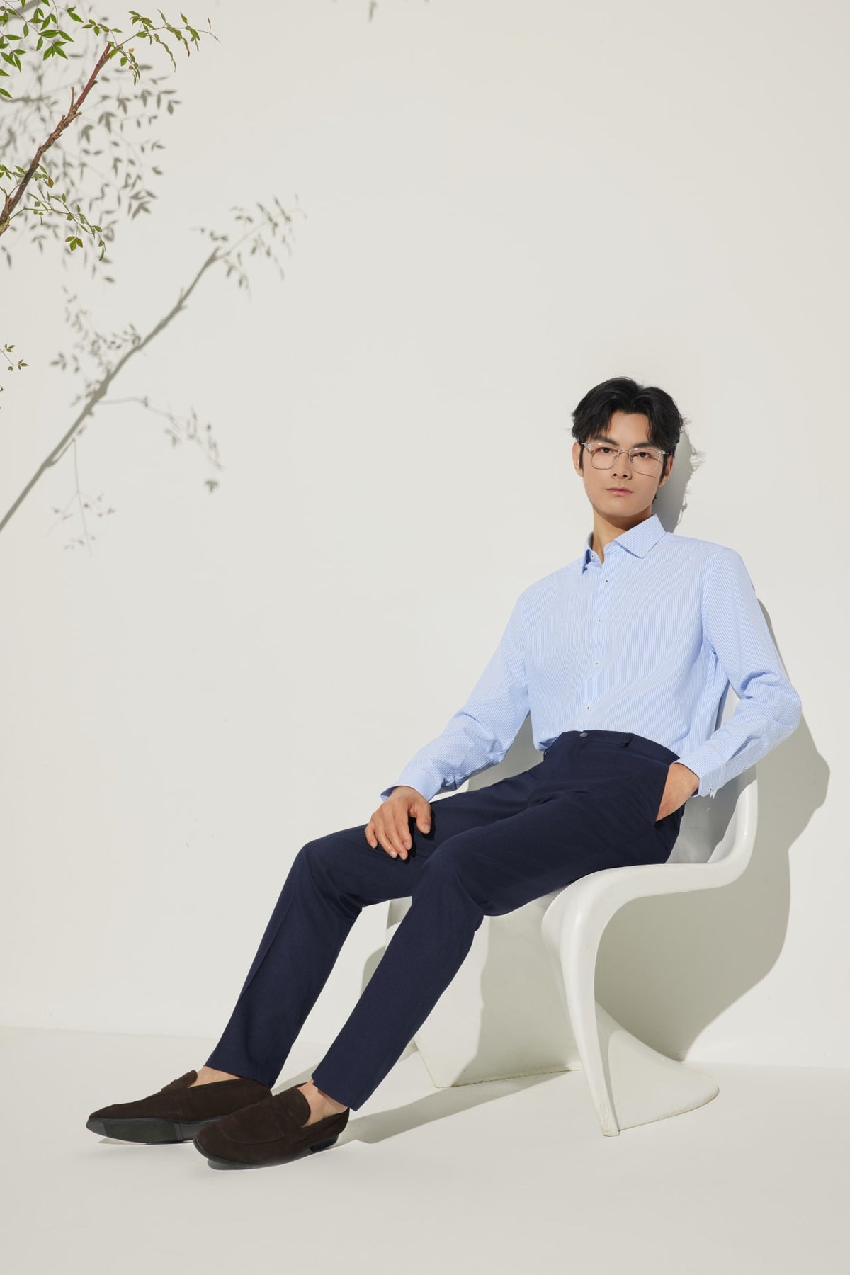 G2000 - Shirts - Non-Iron Dry Smart Fit Stripe Shirt