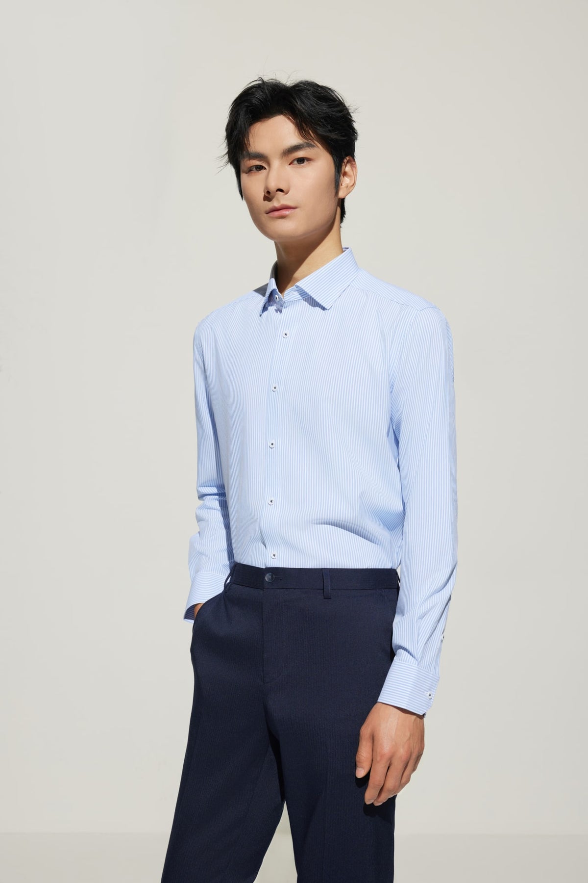 G2000 - Shirts - Non-Iron Dry Smart Fit Stripe Shirt
