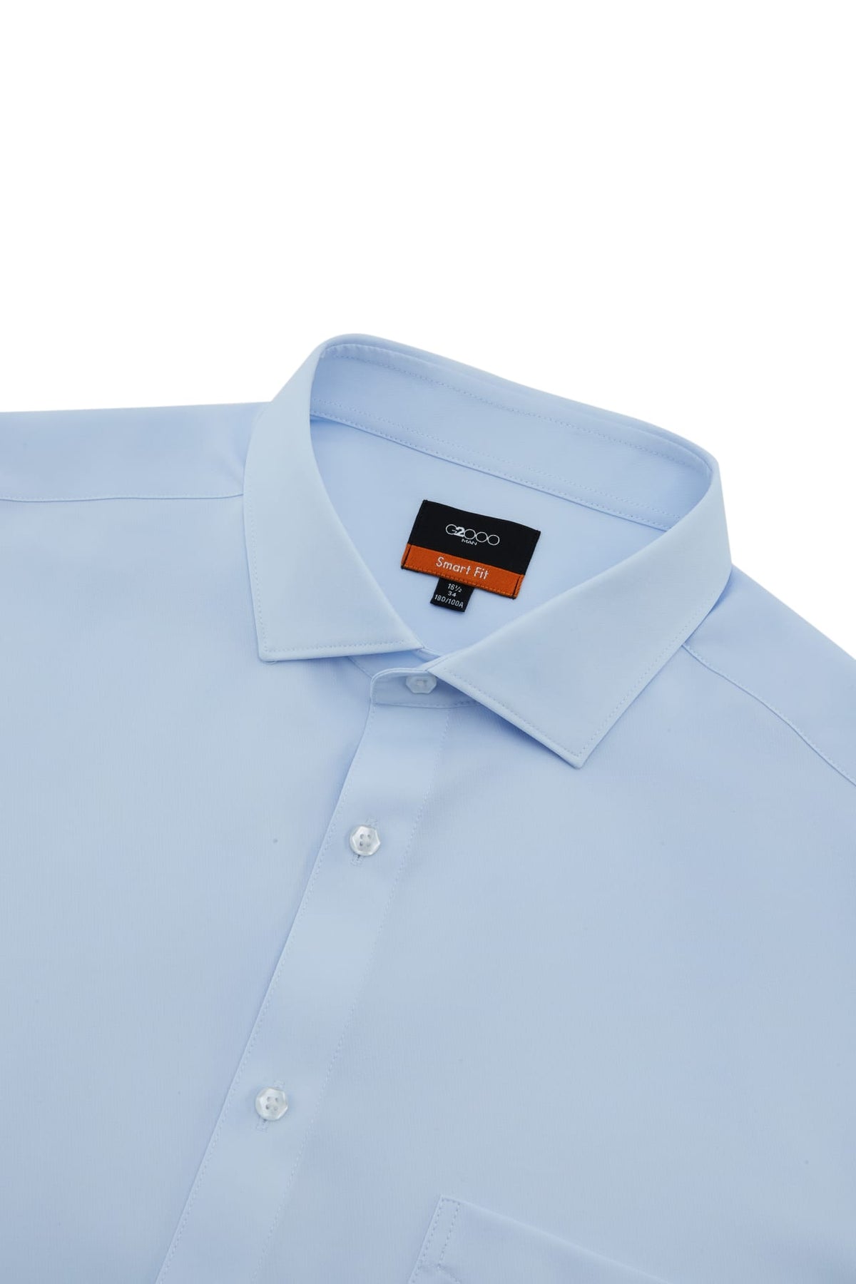G2000 - Shirts - Non-Iron Dry Poplin Smart Fit Long Sleeve Shirt