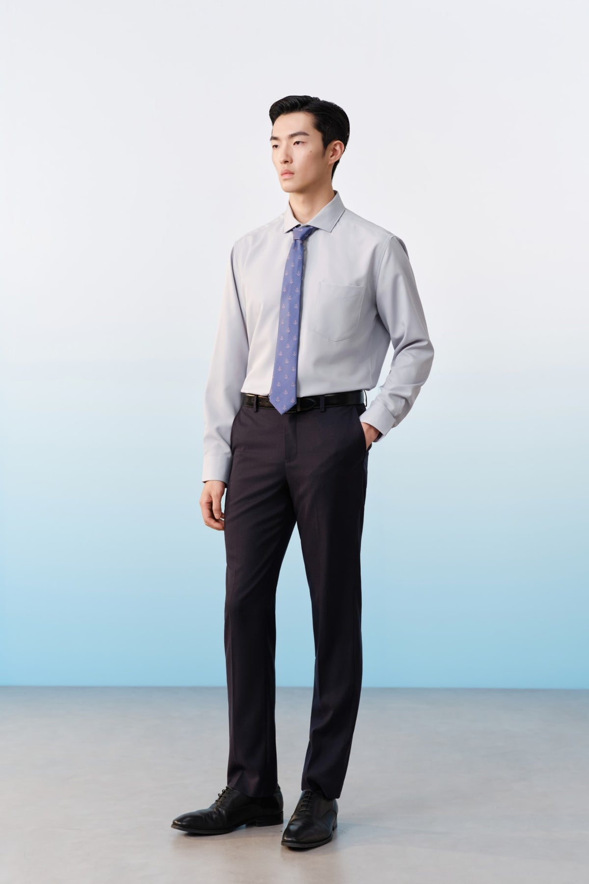 G2000 - Shirts - Non-Iron Dry Poplin Smart Fit Long Sleeve Shirt