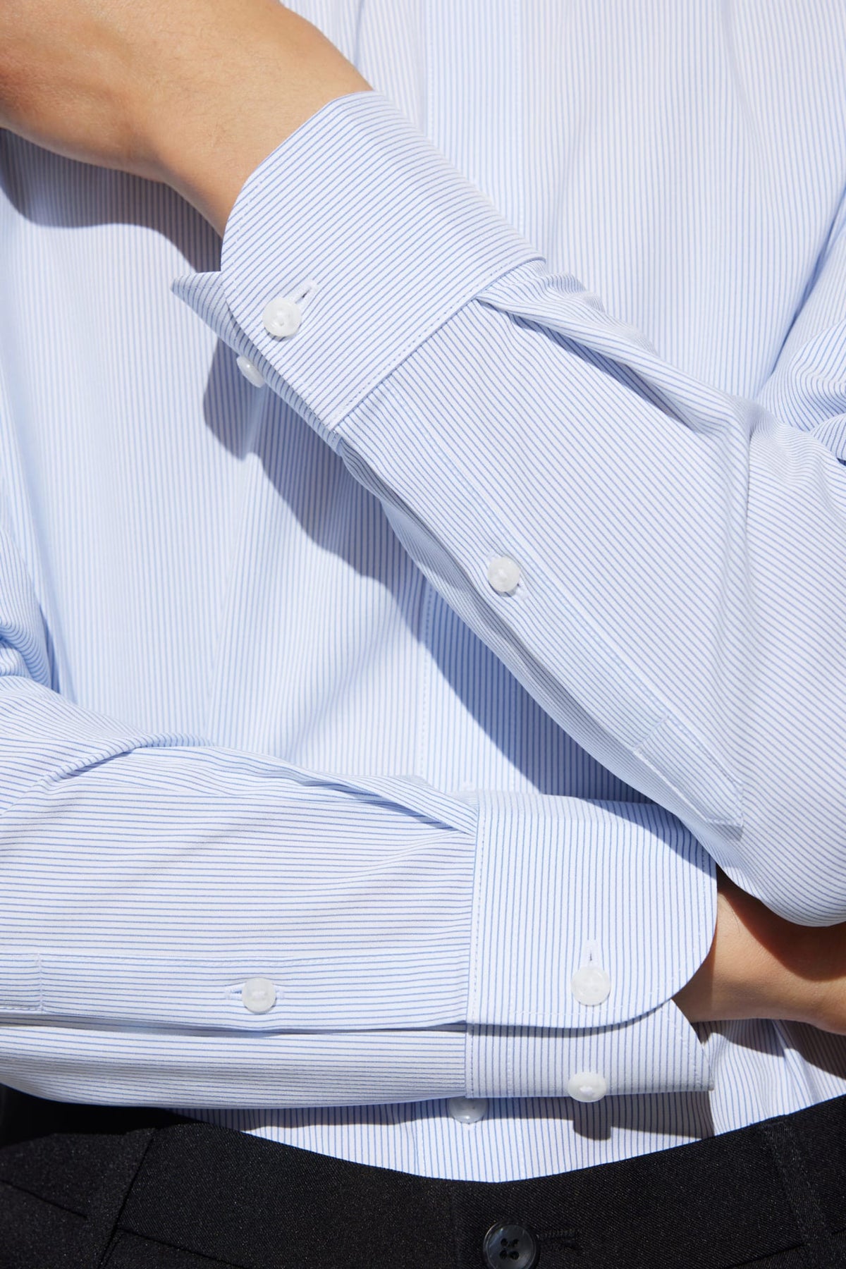 G2000 - Shirts - Non-Iron Dry Stretch Smart Fit Stripe Shirt