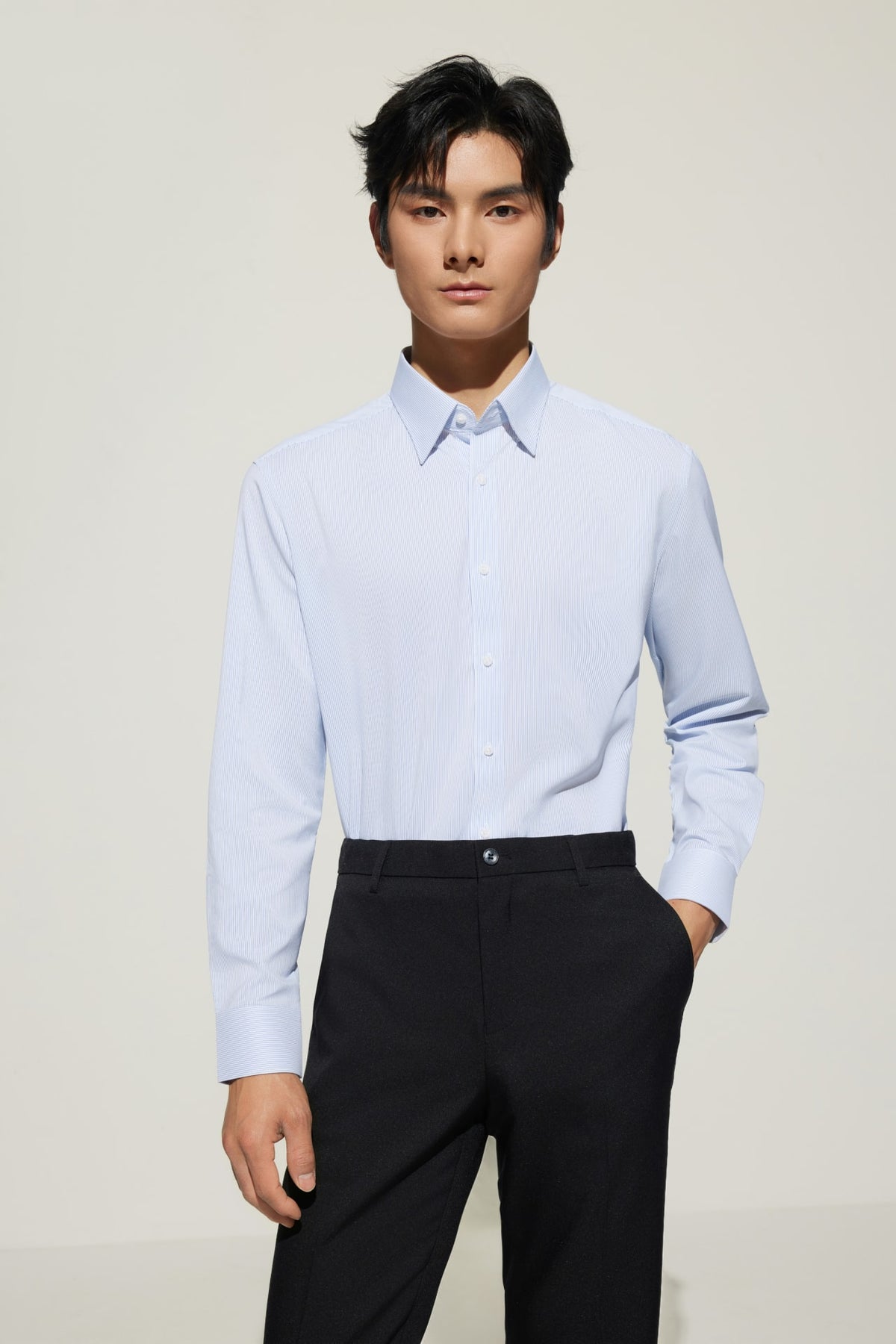 G2000 - Shirts - Non-Iron Dry Stretch Smart Fit Stripe Shirt