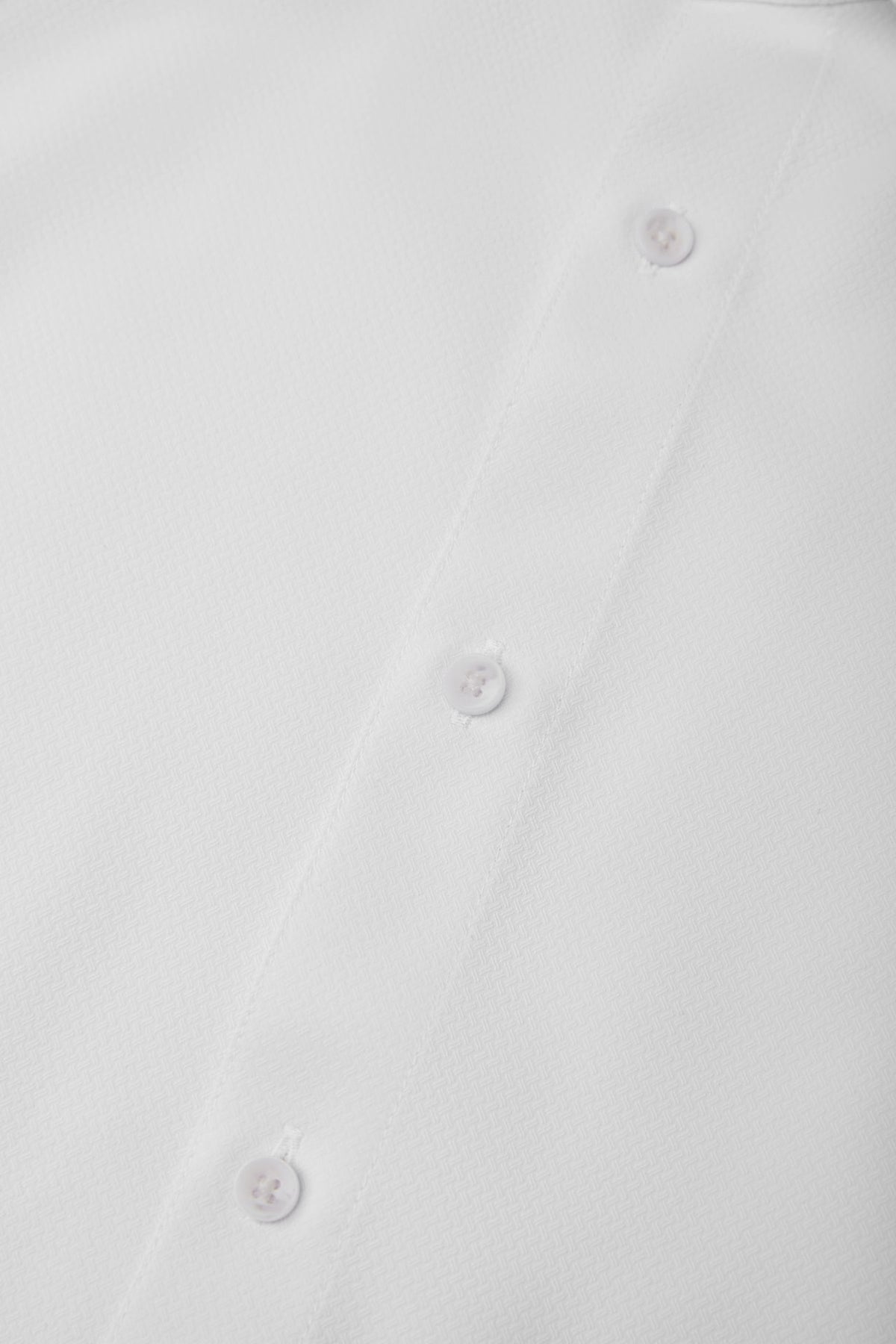 Non-Iron Dry Stretch Herringbone Smart Fit Long Sleeve Shirt
