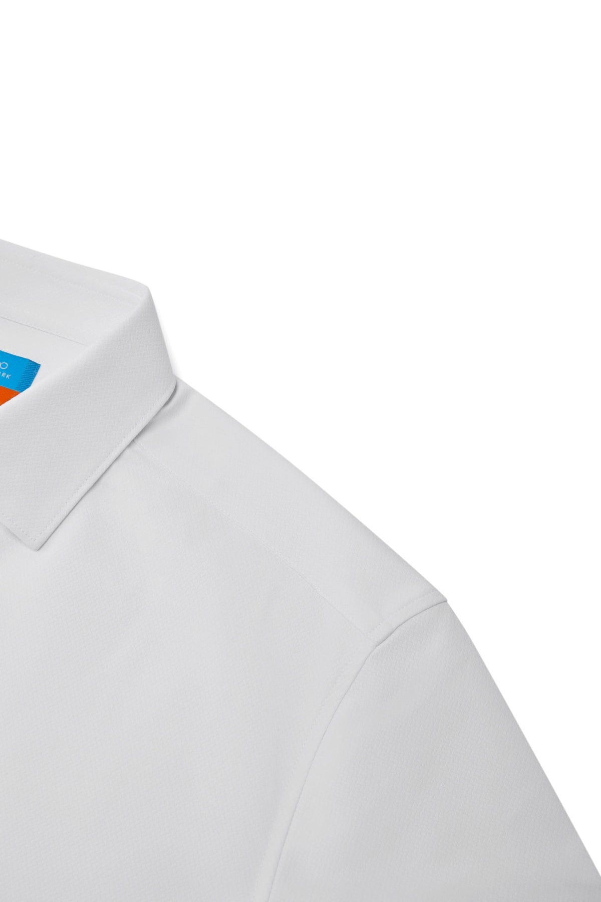 Non-Iron Dry Stretch Herringbone Smart Fit Long Sleeve Shirt