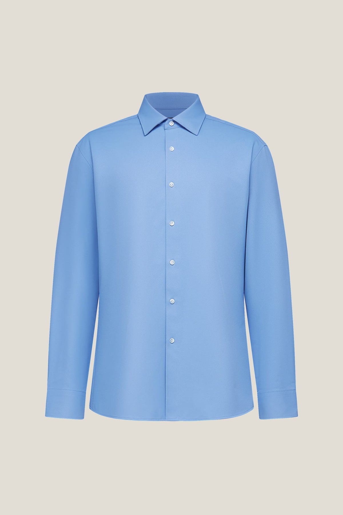 G2000 - Shirts - Non-Iron Dry Multi-Way Stretch Herringbone Smart Fit Long Sleeve Shirt