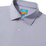 Non-Iron Dry Stretch Herringbone Smart Fit Long Sleeve Shirt