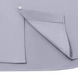 Non-Iron Dry Stretch Herringbone Smart Fit Long Sleeve Shirt