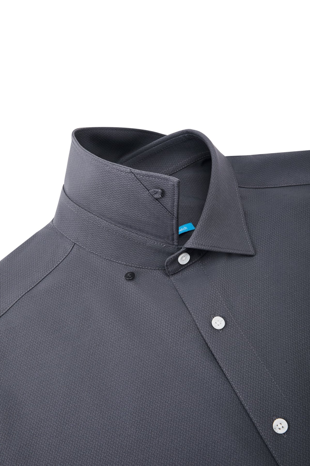 G2000 - Shirts - Non-Iron Dry Stretch Smart Fit Herringbone Shirt