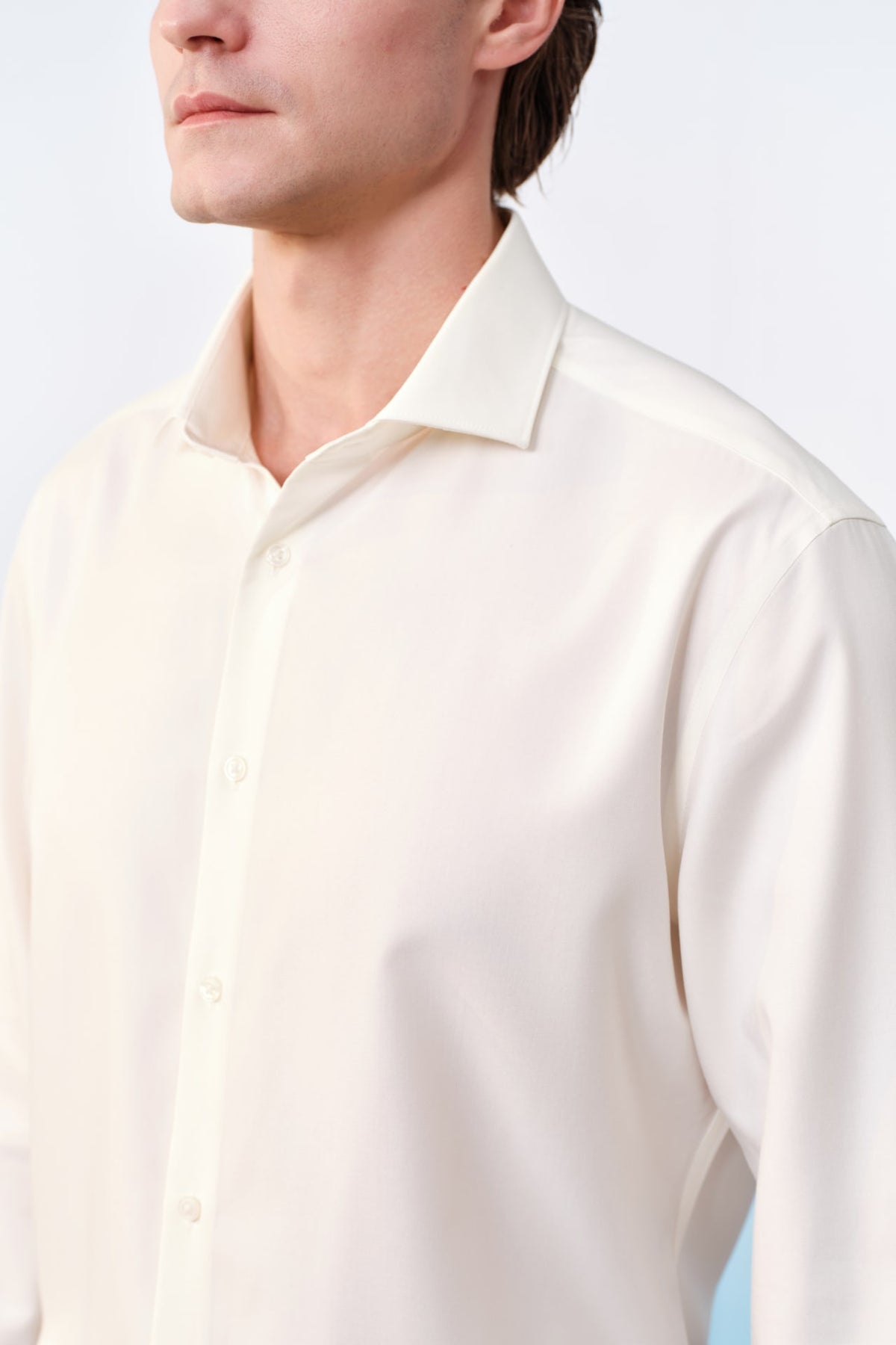 G2000 - Shirts - Non-Iron Cool Touch Stretch Twill Smart Fit Long Sleeve Shirt