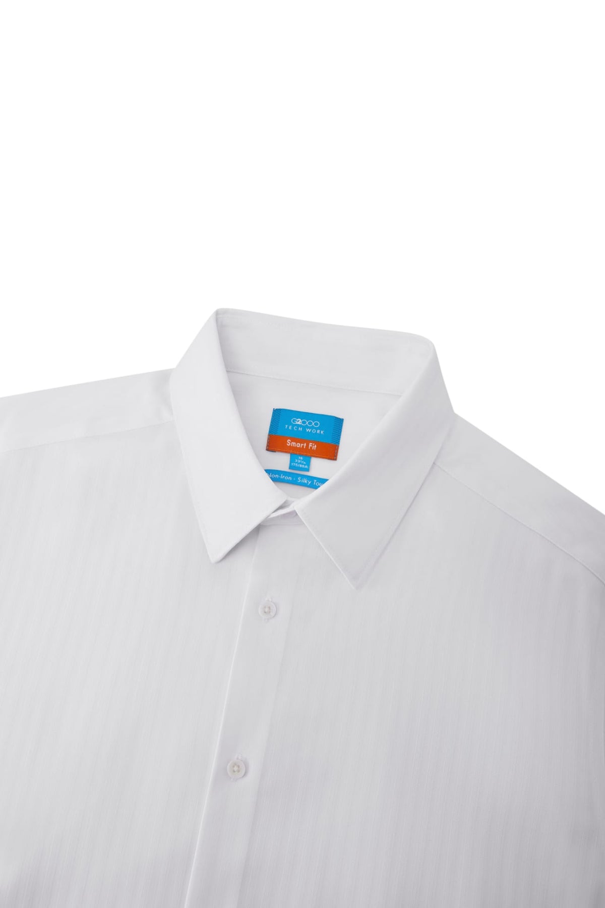 G2000 - Shirts - Non-Iron Silky Touch Smart Fit Herringbone Shirt