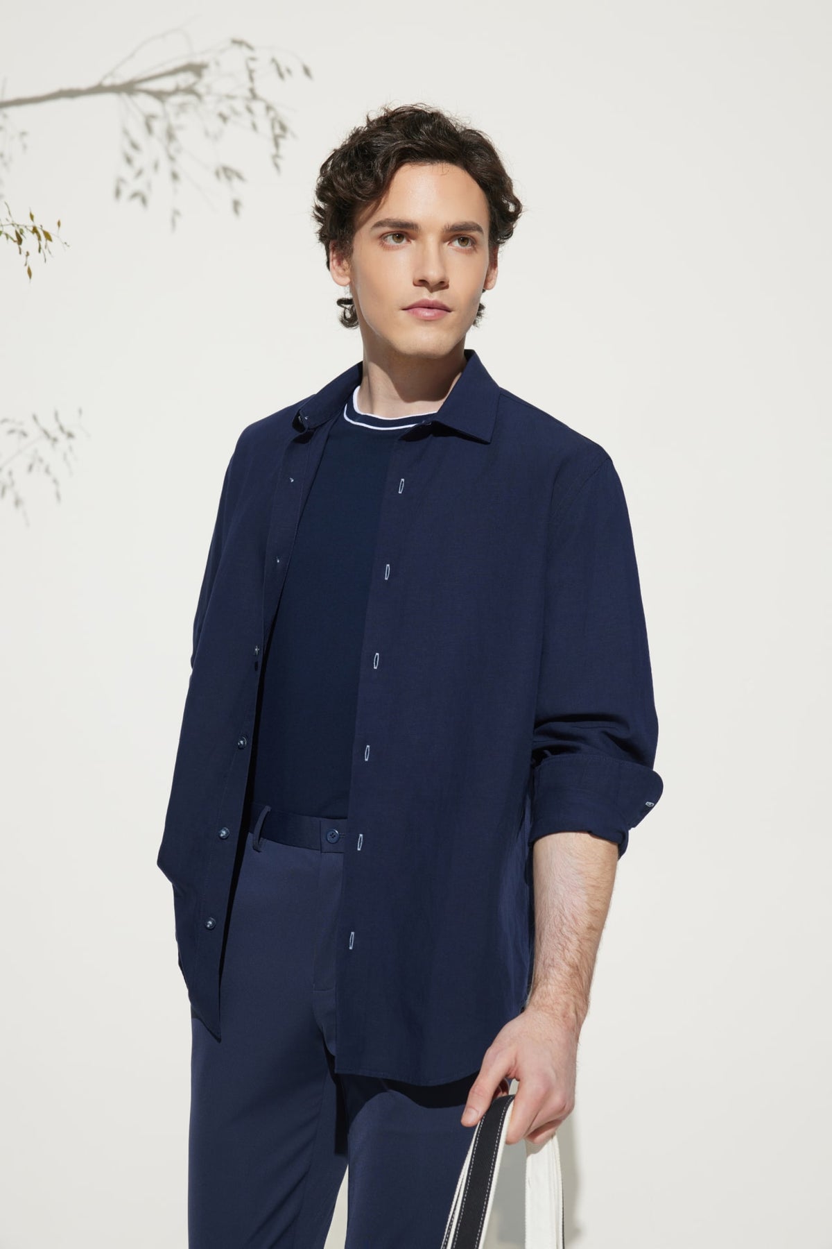 G2000 - Shirts - Linen Blend Comfort Fit Casual Shirt