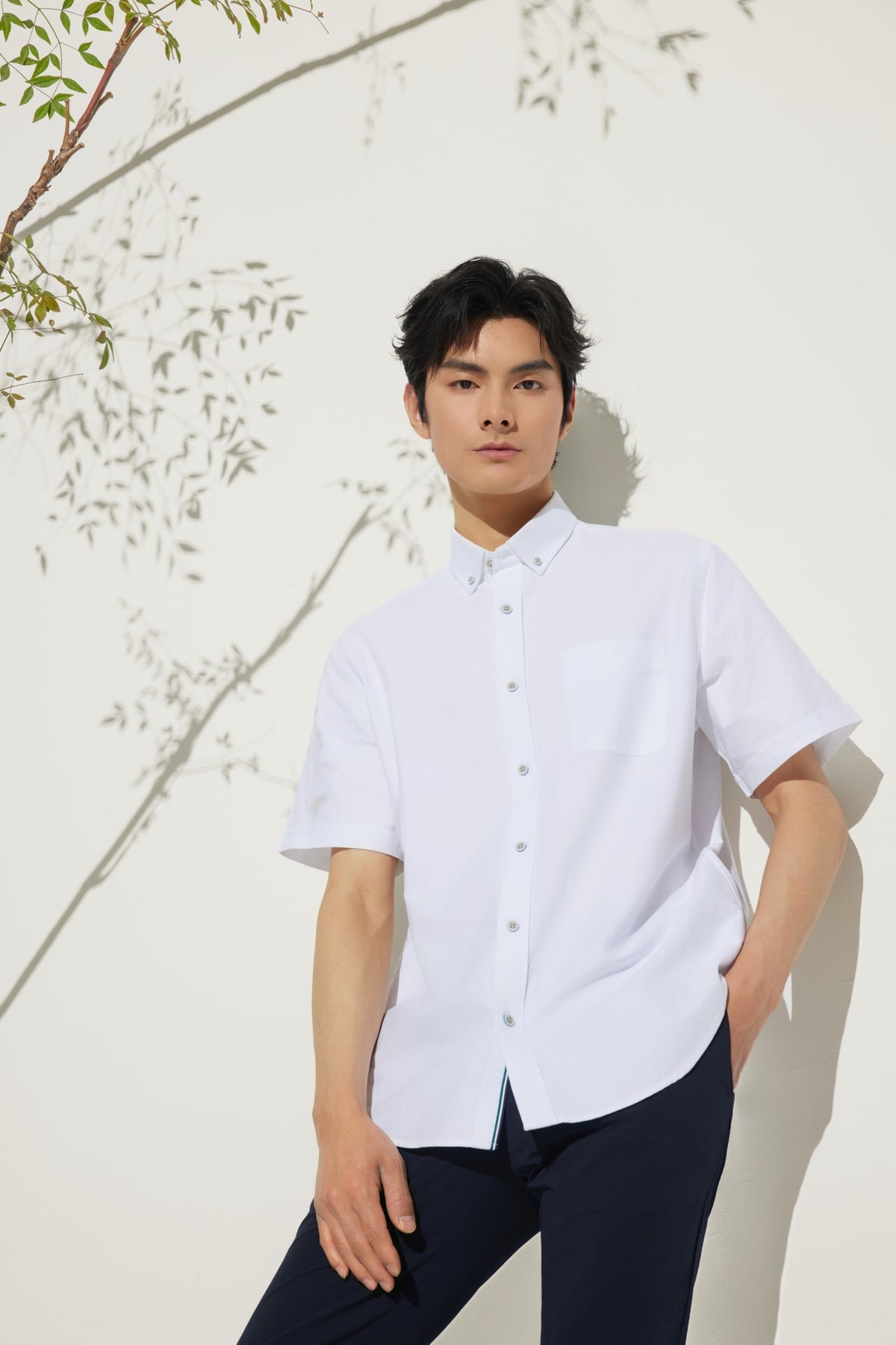 G2000 - Shirts - Cotton Oxford Comfort Fit Short Sleeve Casual Shirt