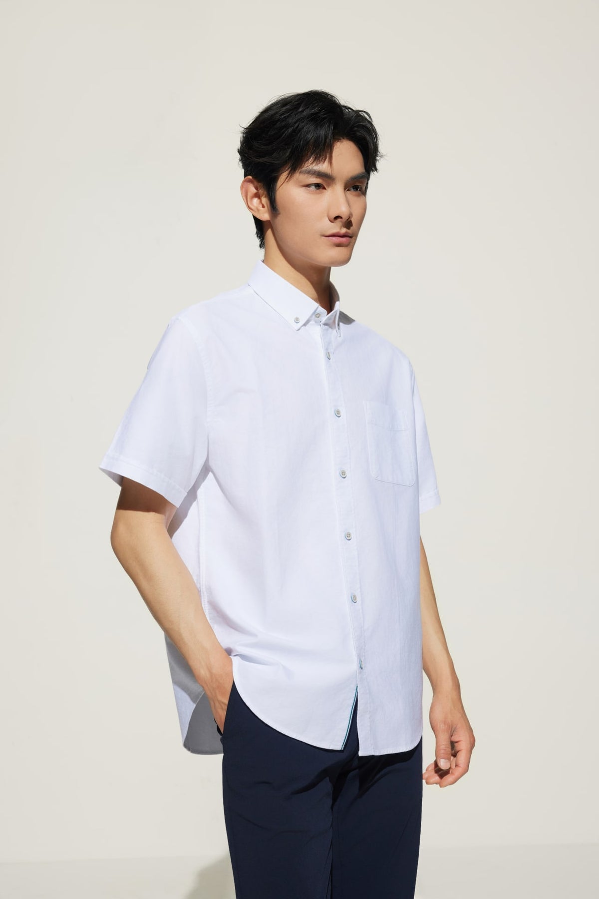 G2000 - Shirts - Cotton Oxford Comfort Fit Short Sleeve Casual Shirt