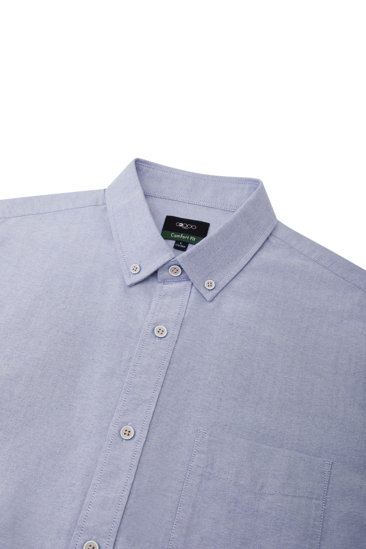 G2000 - Shirts - Cotton Oxford Comfort Fit Short Sleeve Casual Shirt