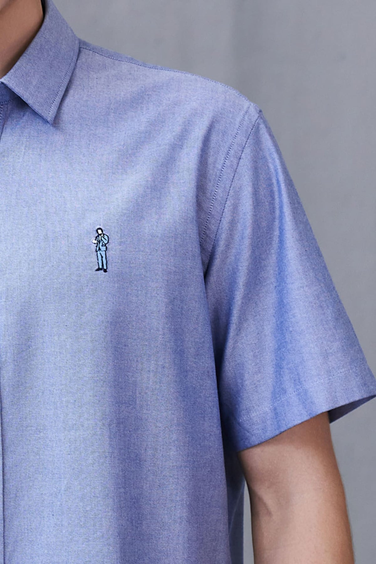 G2000 - Shirts - G2000 X Rodrigo Saldana Oxford Embroidery Casual Shirts