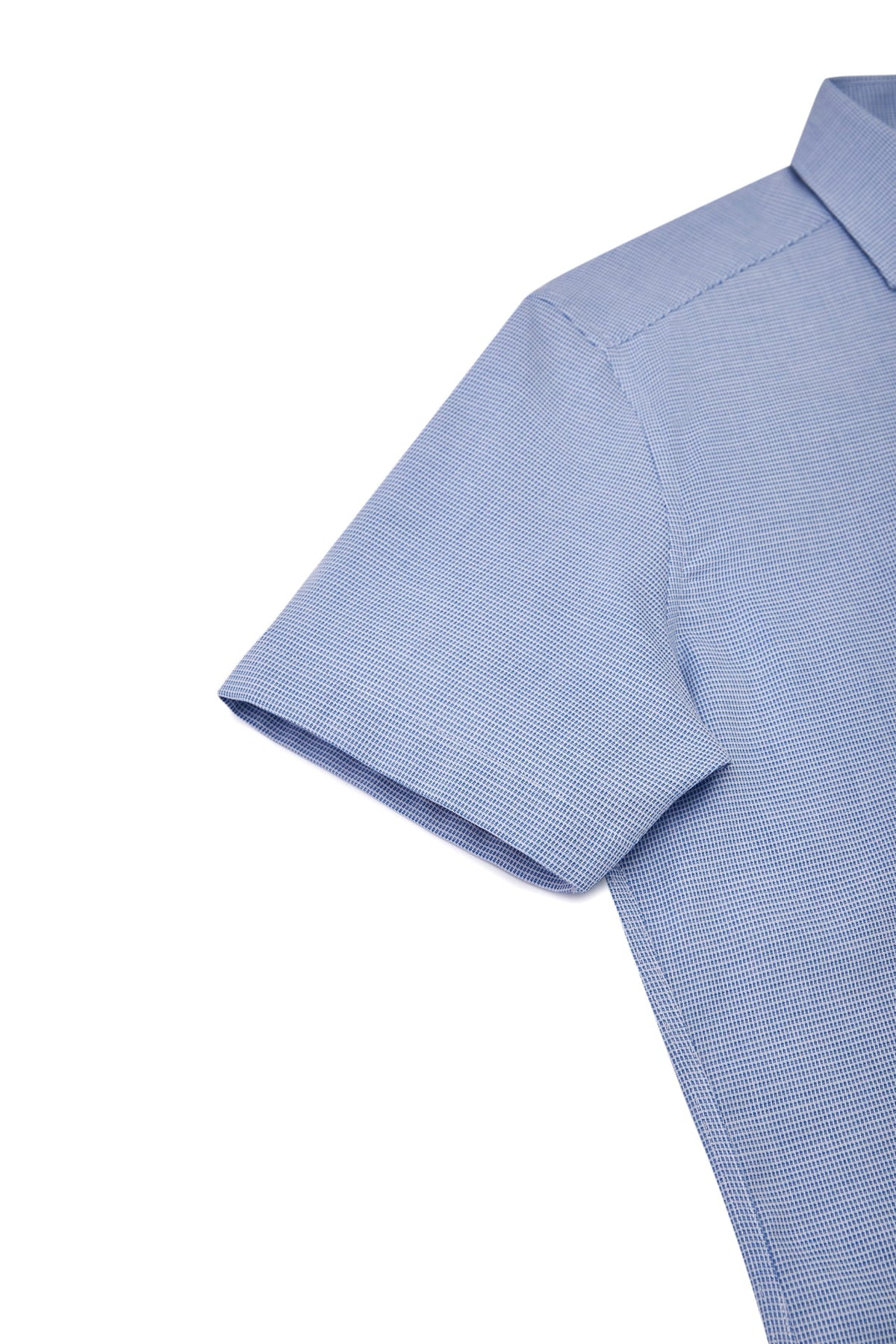 G2000 Shirts Non-Iron Easy Care Smart Fit 2 Tone Short Sleeve Shirt