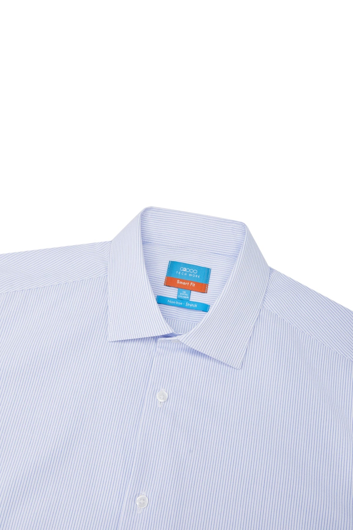 G2000 - Shirts - Non-Iron Easy Care Smart Fit Stripe Short Sleeve Shirt