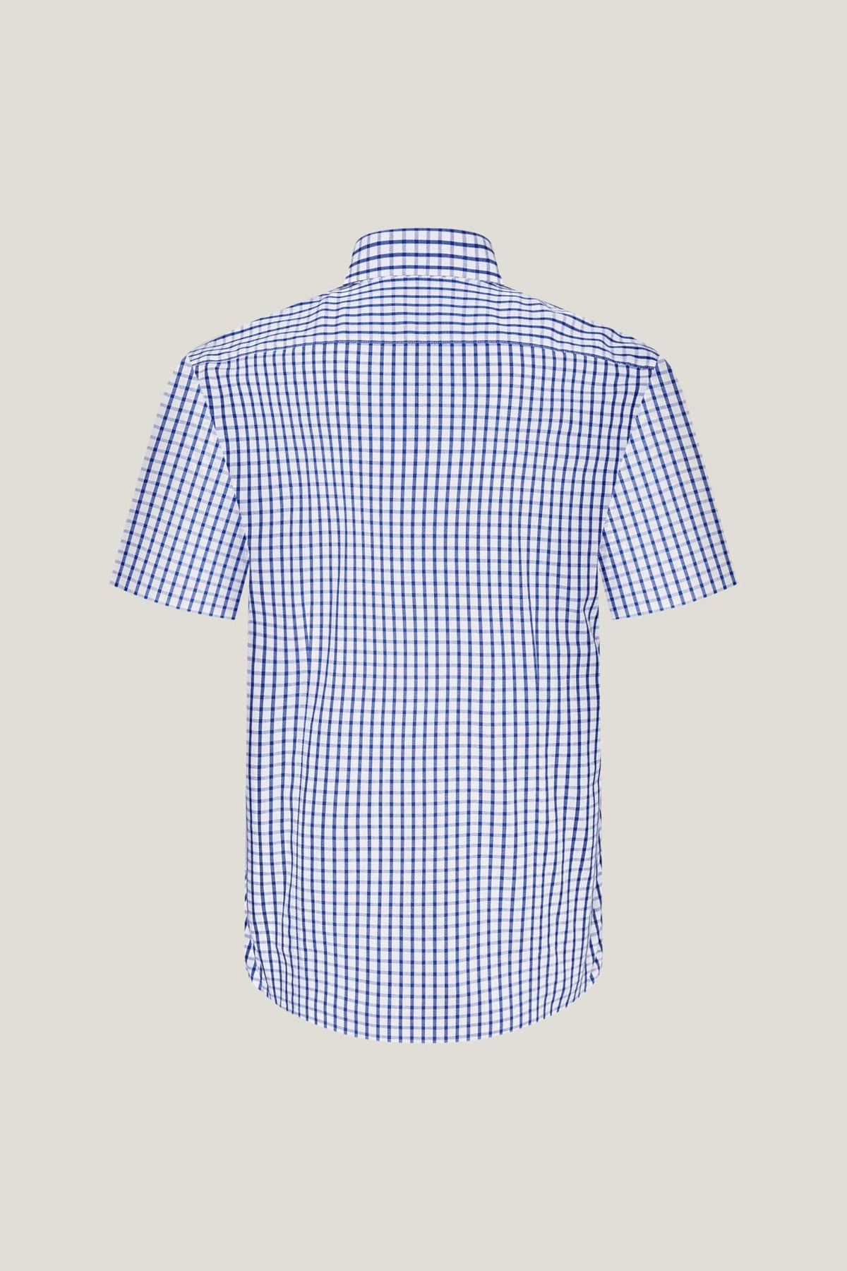 G2000 Shirts Non-Iron Easy Care Smart Fit Check Short Sleeve Shirt