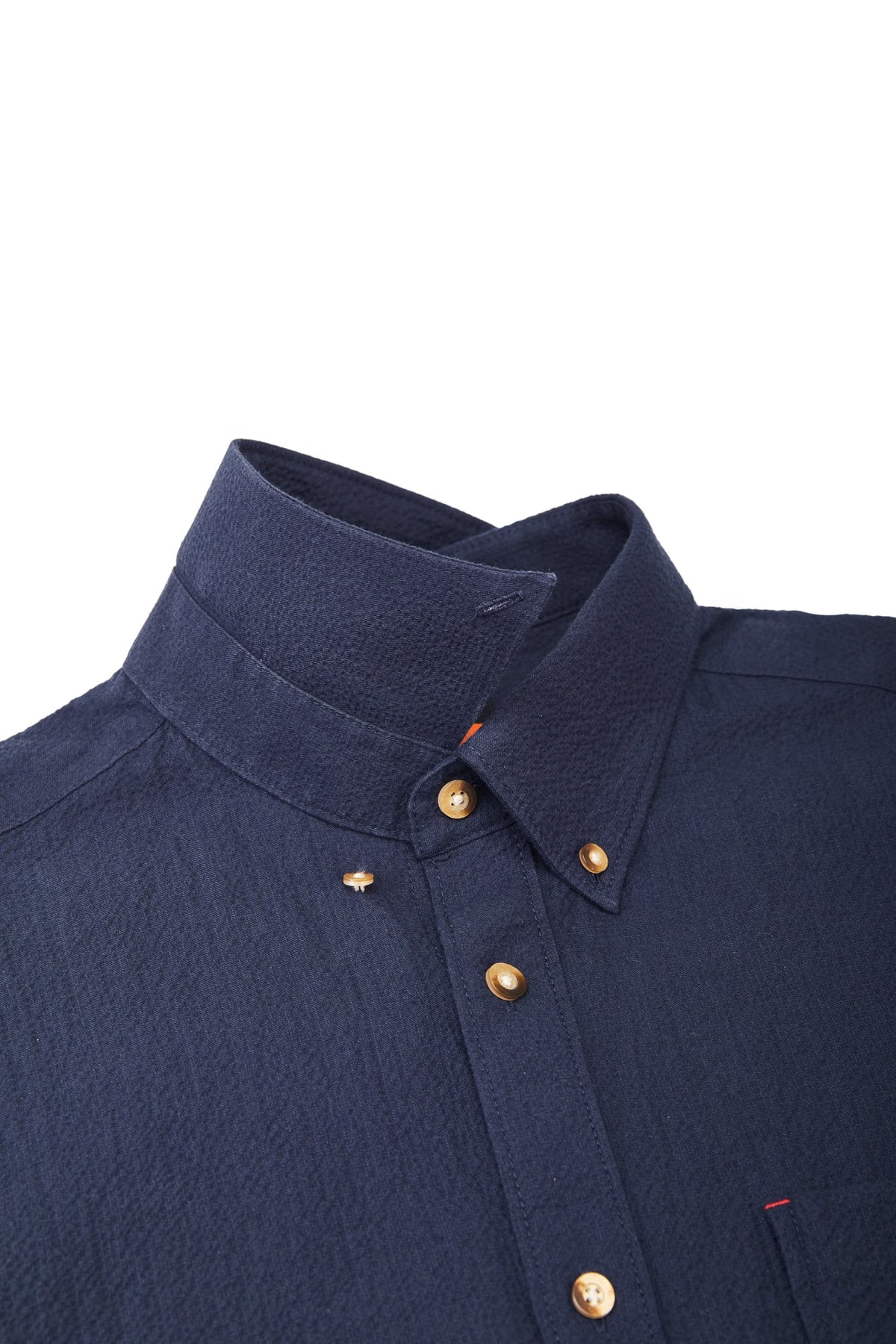 G2000 - Shirts - Seersucker Smart Fit Short Sleeve Casual Shirt