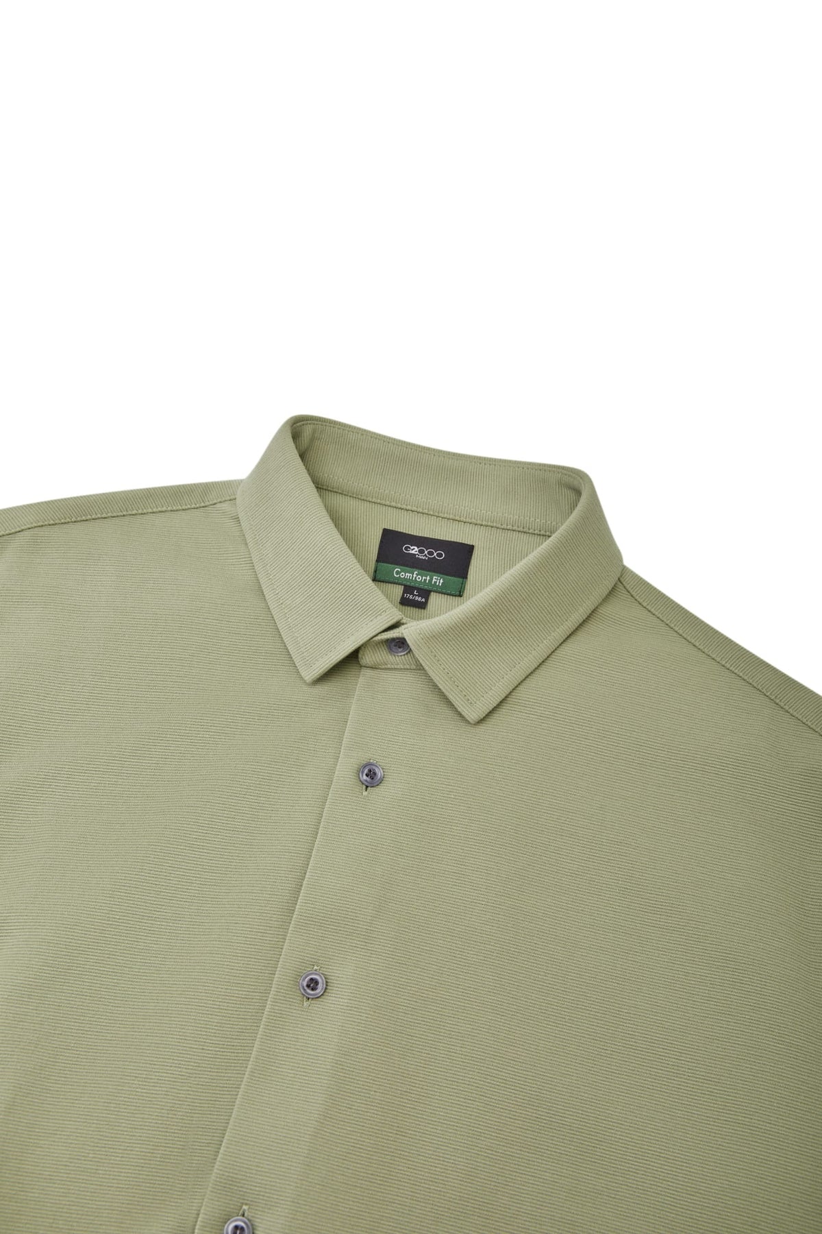 G2000 Shirts Cotton Blend Knit Ottoman Comfort Fit Short Sleeve Casual Shirt