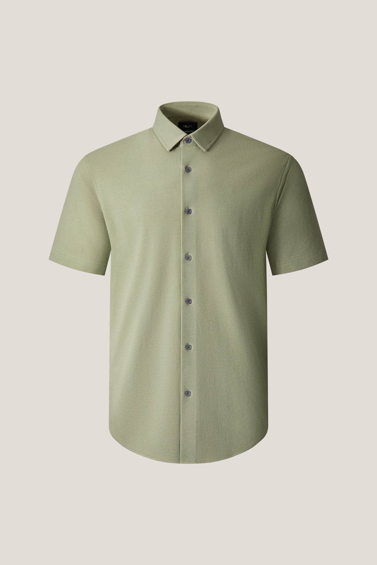 G2000 Shirts Cotton Blend Knit Ottoman Comfort Fit Short Sleeve Casual Shirt
