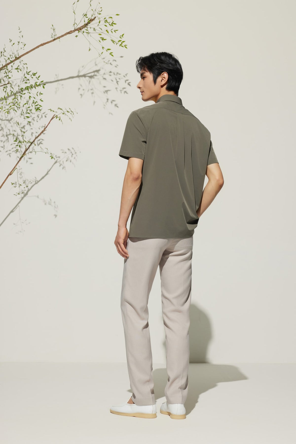 G2000 - Shirts - Water Repellent Poplin Smart Fit Short Sleeve Casual Shirt