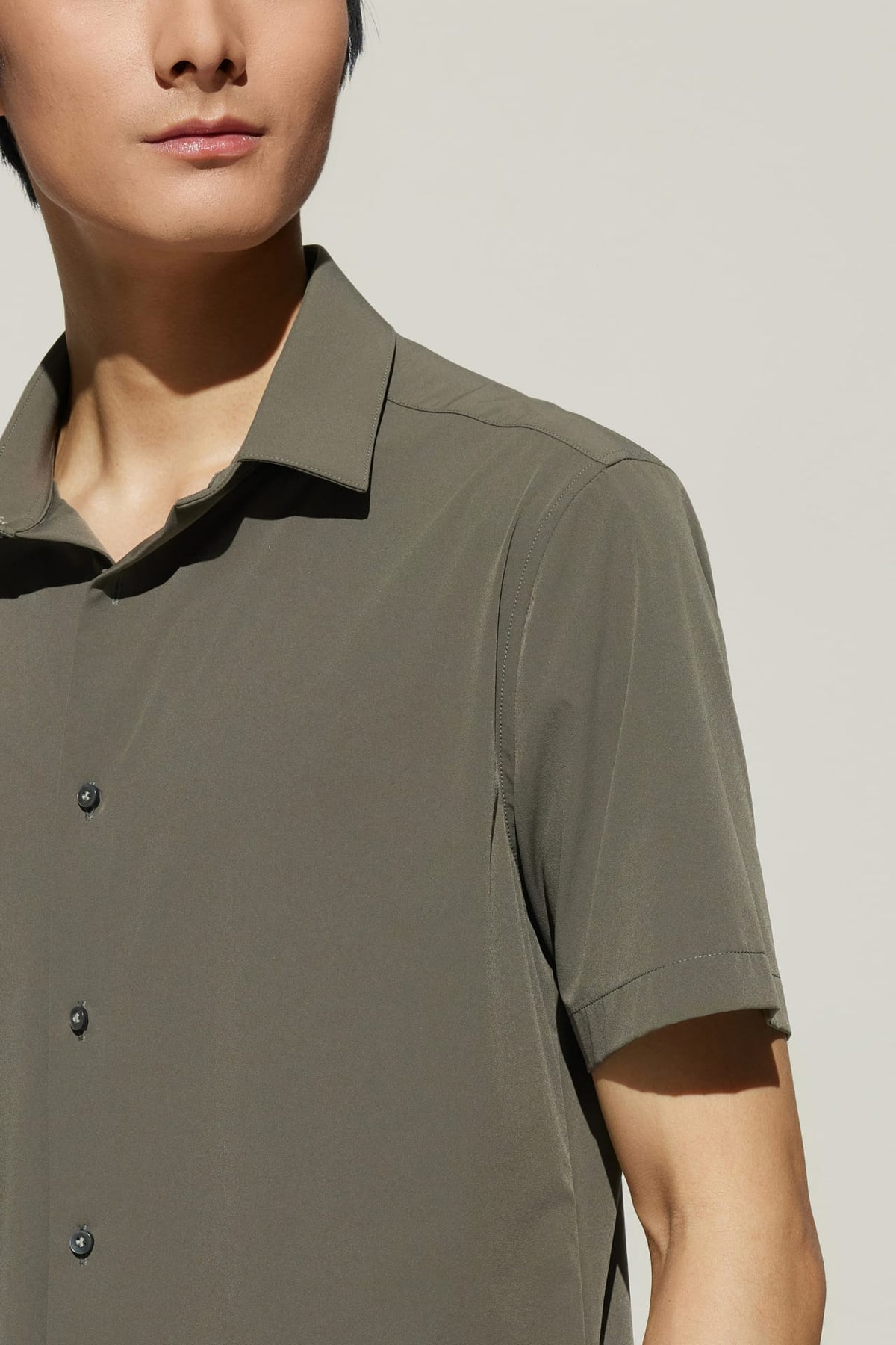 G2000 - Shirts - Water Repellent Poplin Smart Fit Short Sleeve Casual Shirt