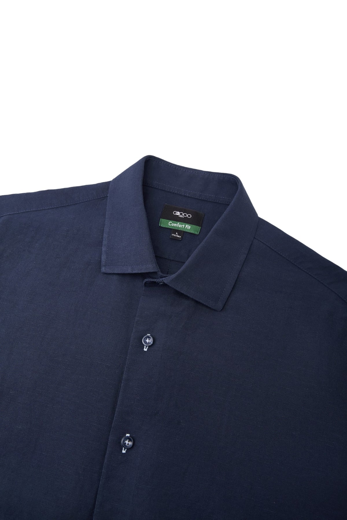 G2000 - Shirts - Linen Blend Comfort Fit Short Sleeve Casual Shirt