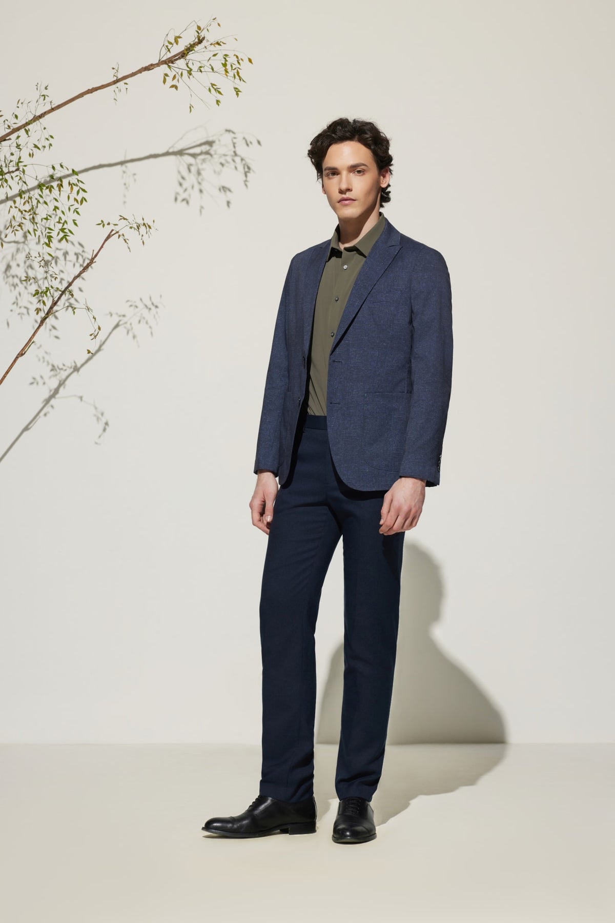 G2000 Pants Teflon Regular Fit Twill Suit Pants