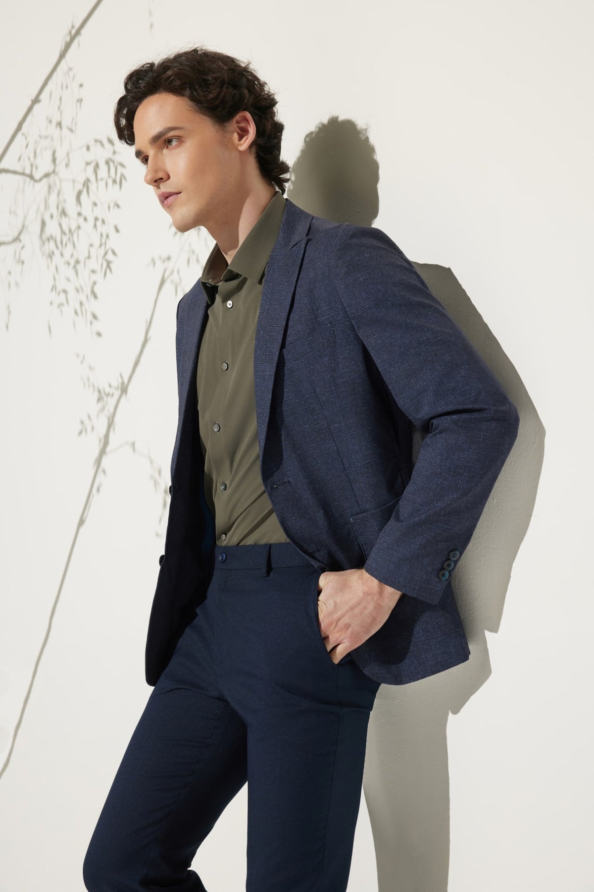 G2000 - Pants - Teflon Regular Fit Twill Suit Pants