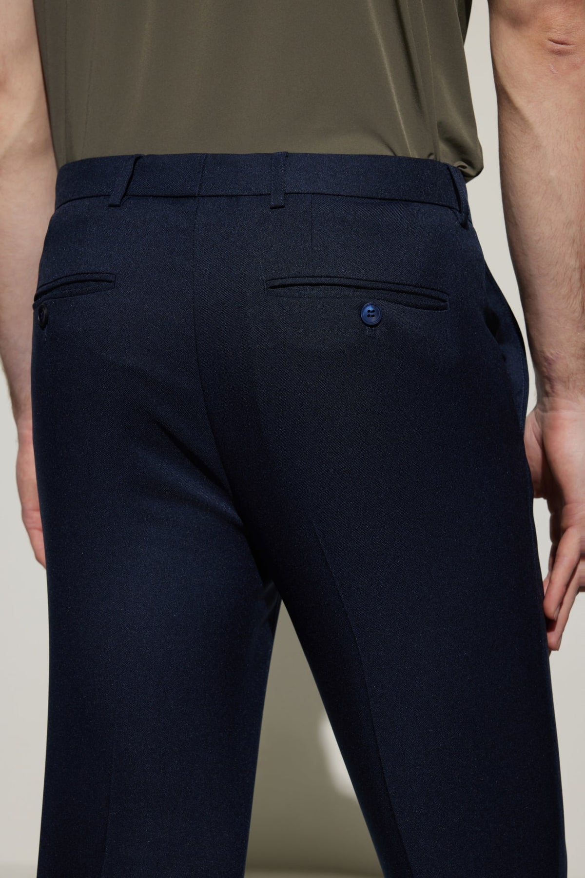 G2000 - Pants - Teflon Regular Fit Twill Suit Pants