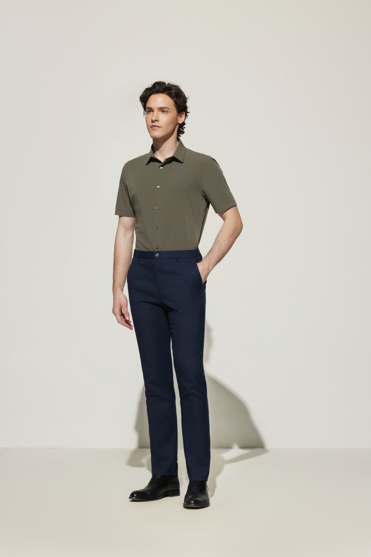 G2000 Pants Teflon Regular Fit Twill Suit Pants Enigmatic Teal Regular