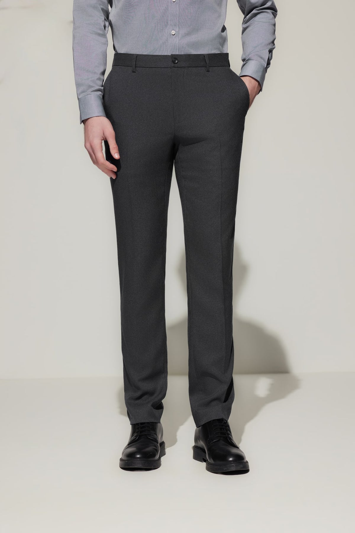 G2000 - Pants - Teflon Regular Fit Twill Suit Pants