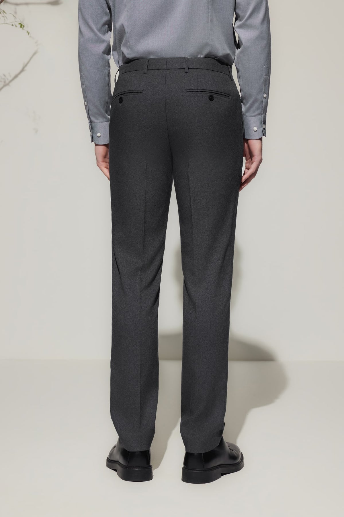 G2000 - Pants - Teflon Slim Fit Twill Suit Pants