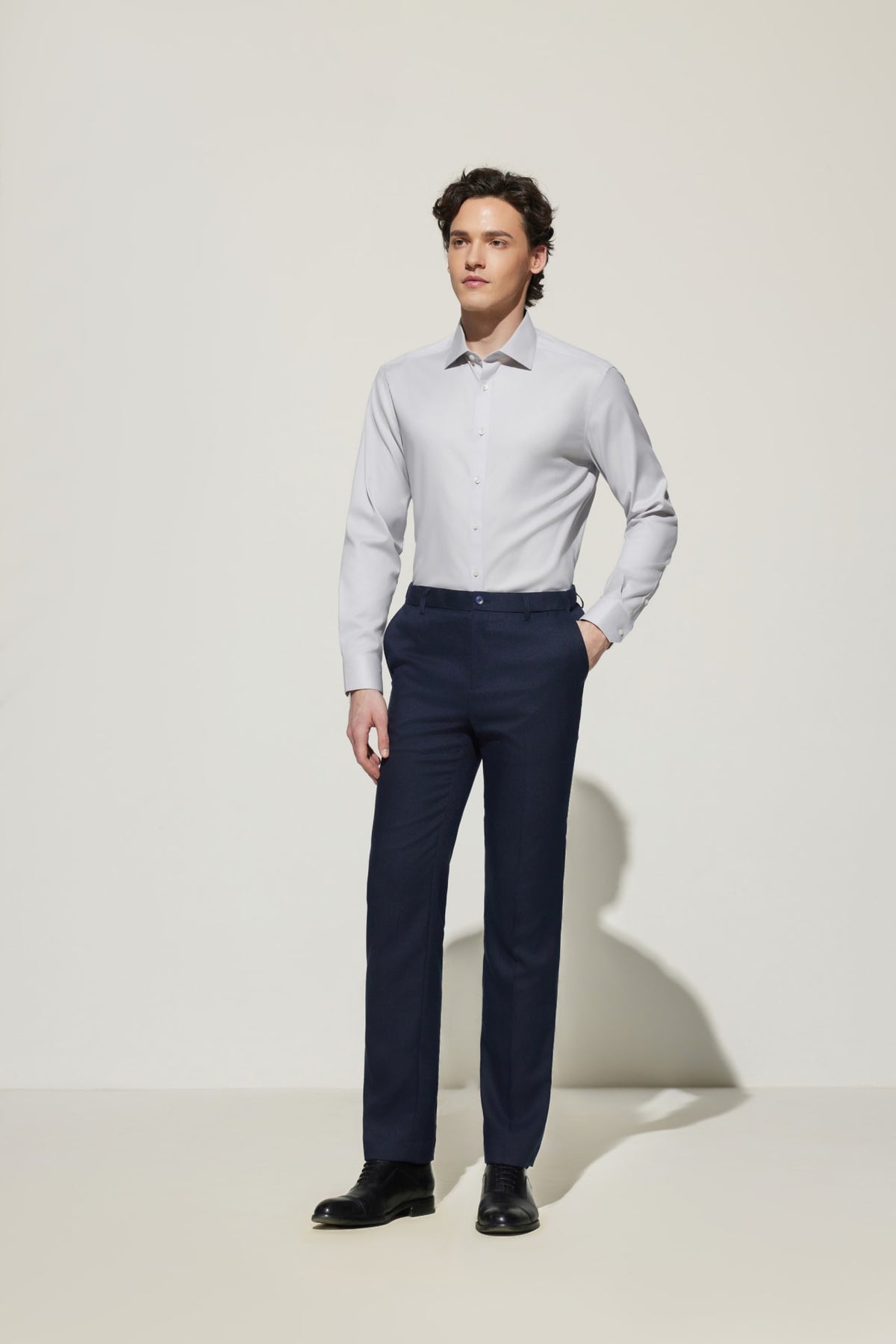 G2000 - Pants - Teflon Smart Fit Twill Suit Pants with Elastic Waist Band - Enigmatic Teal - Elastic Smart