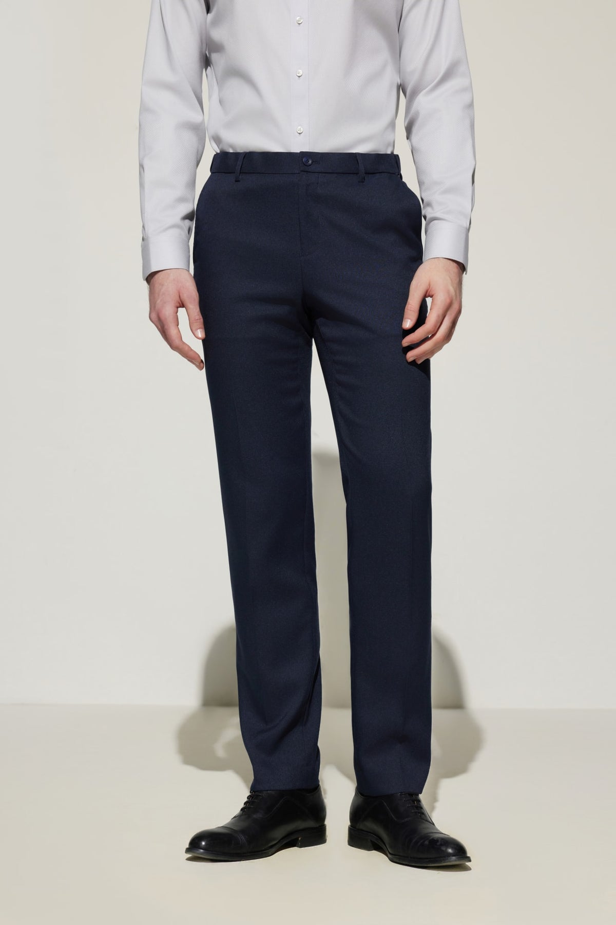G2000 - Pants - Teflon Smart Fit Twill Suit Pants with Elastic Waist Band