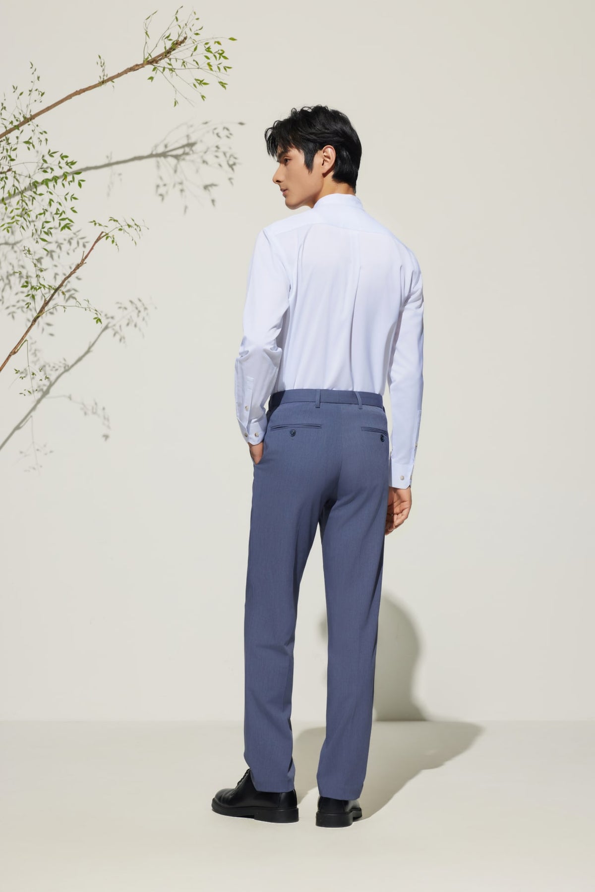 G2000 Pants Multi-Way Stretch Slim Fit Twill Suit Pants