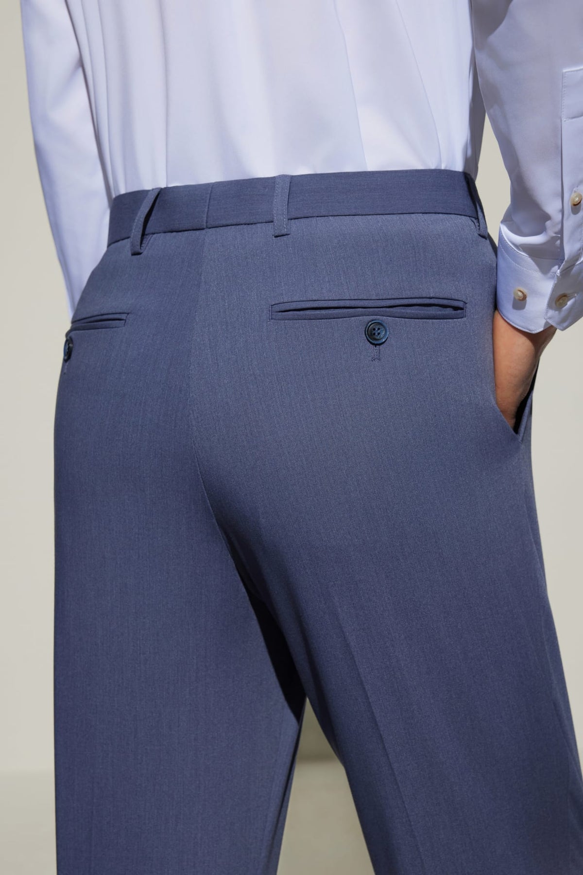 G2000 Pants Multi-Way Stretch Slim Fit Twill Suit Pants