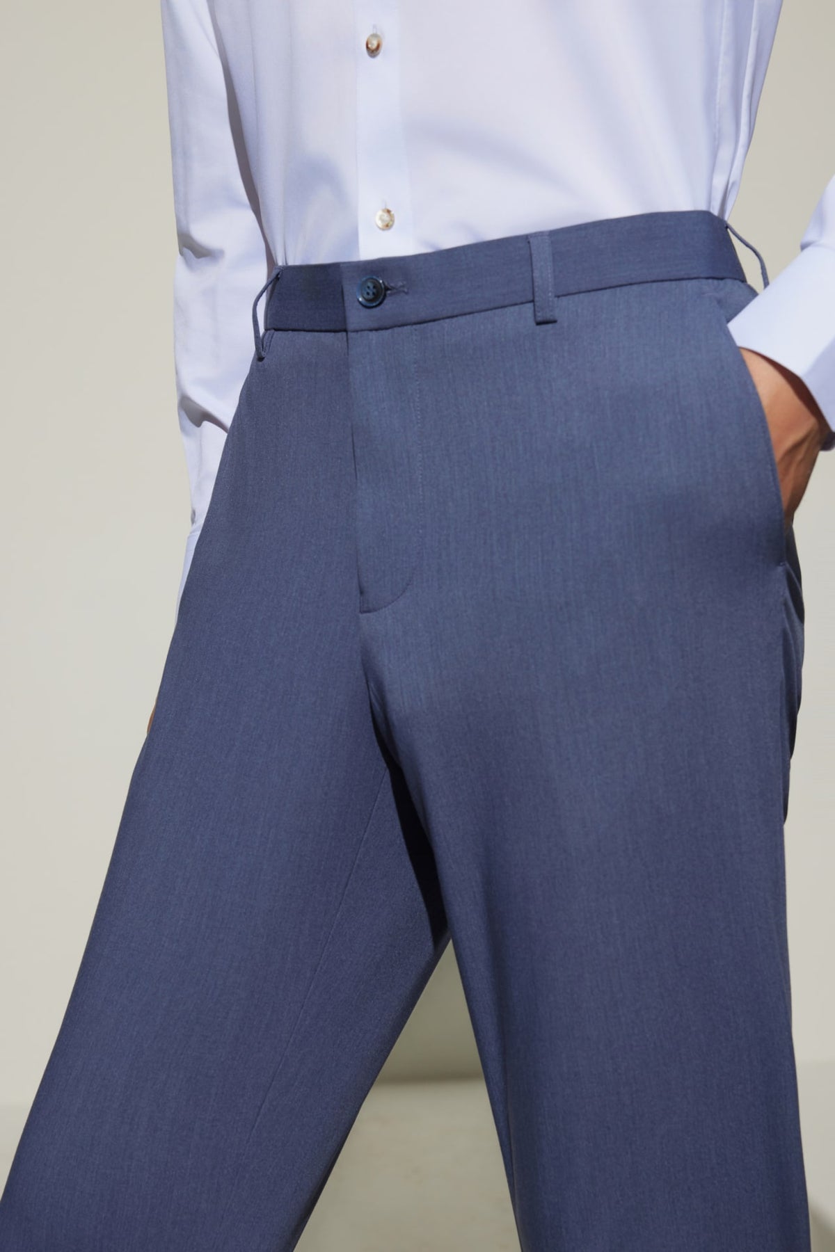 G2000 Pants Multi-Way Stretch Slim Fit Twill Suit Pants