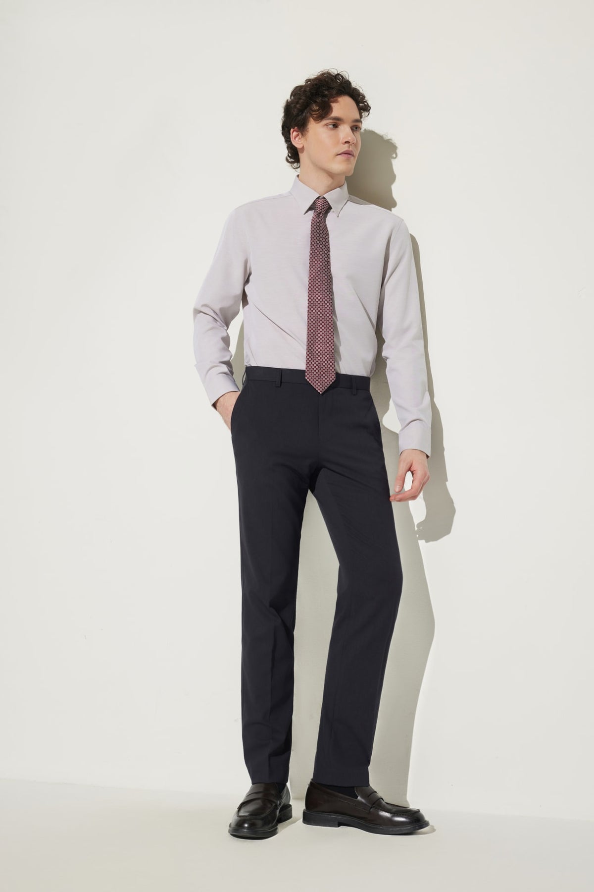 G2000 Pants Multi-Way Stretch Slim Fit Twill Suit Pants Velvet Noir Slim