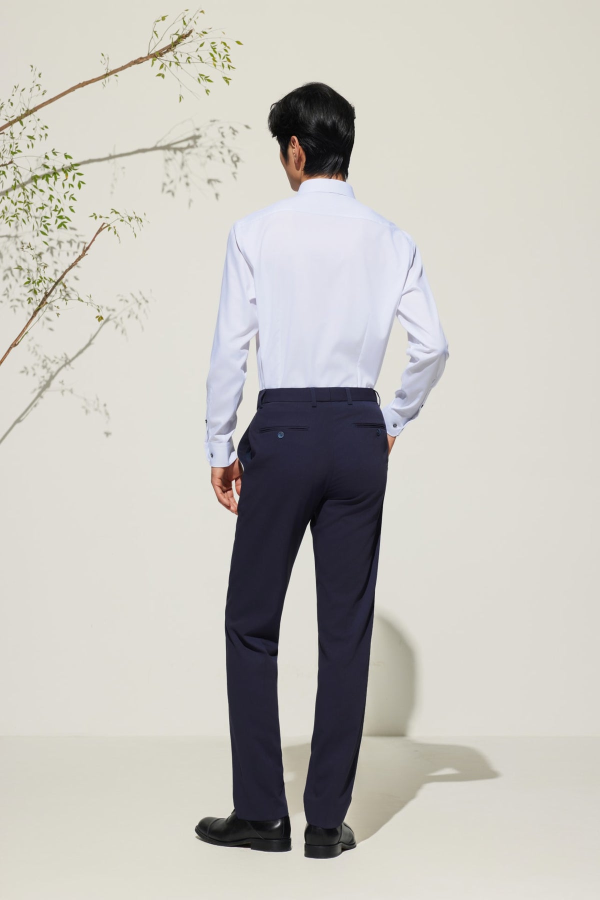 G2000 - Pants - Multi-Way Stretch Smart Fit Twill Suit Pants with Elastic Waist Band