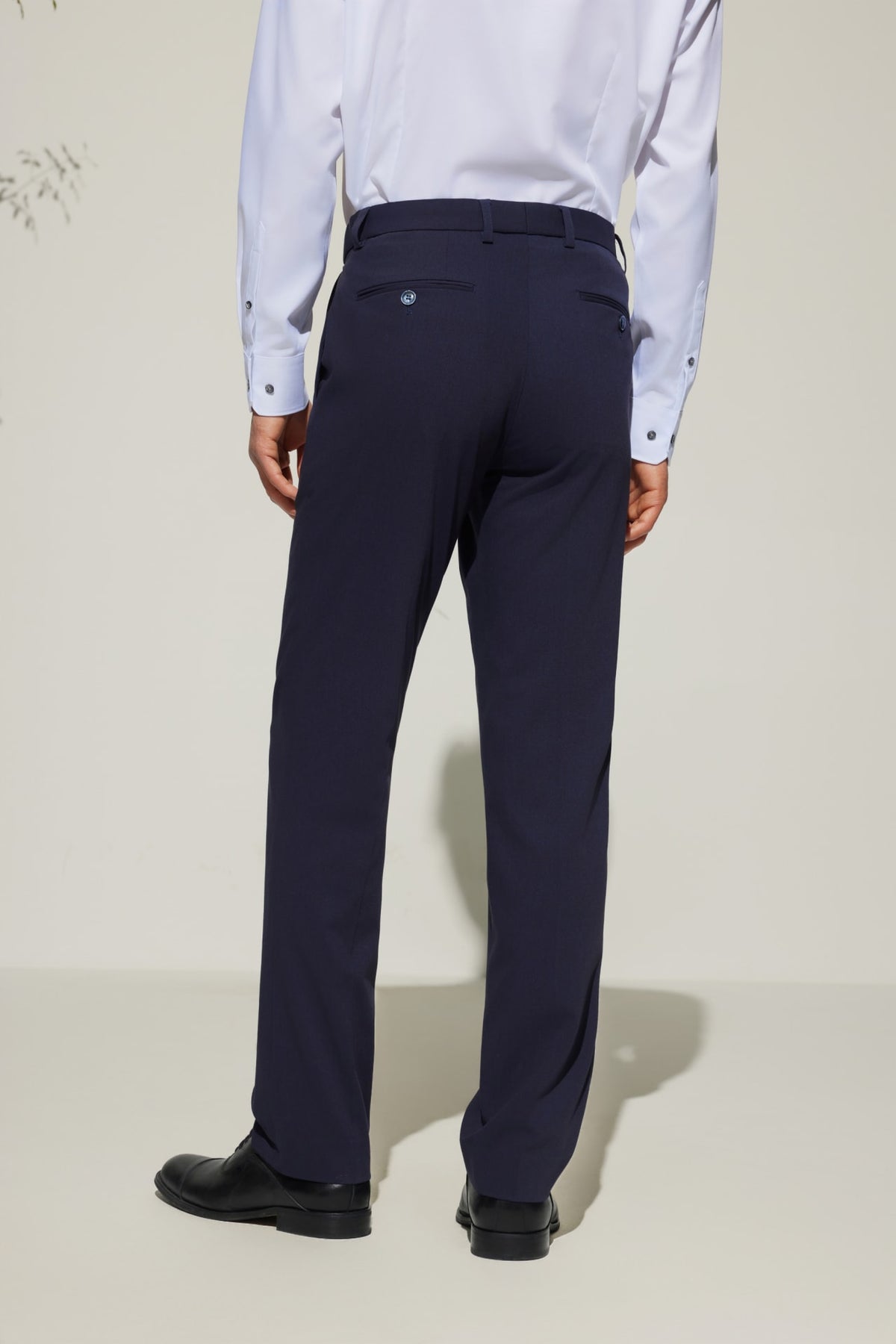 G2000 - Pants - Multi-Way Stretch Smart Fit Twill Suit Pants with Elastic Waist Band