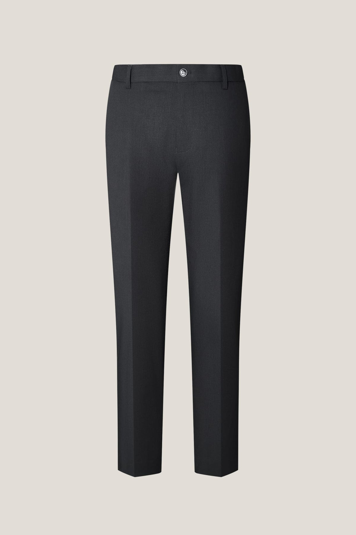 G2000 - Pants - Multi-Way Stretch Smart Fit Twill Suit Pants with Elastic Waist Band - Velvet Noir - Elastic Smart